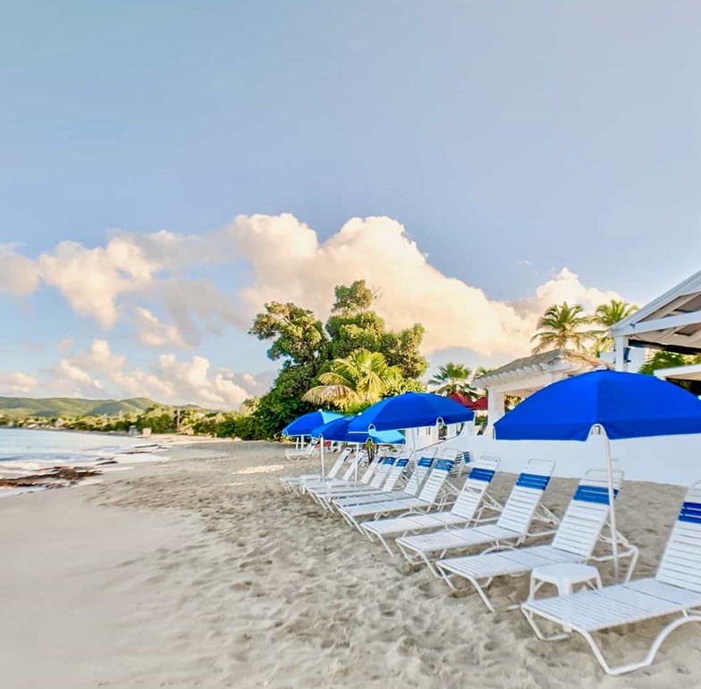 Sand castles beach, st croix, usvi